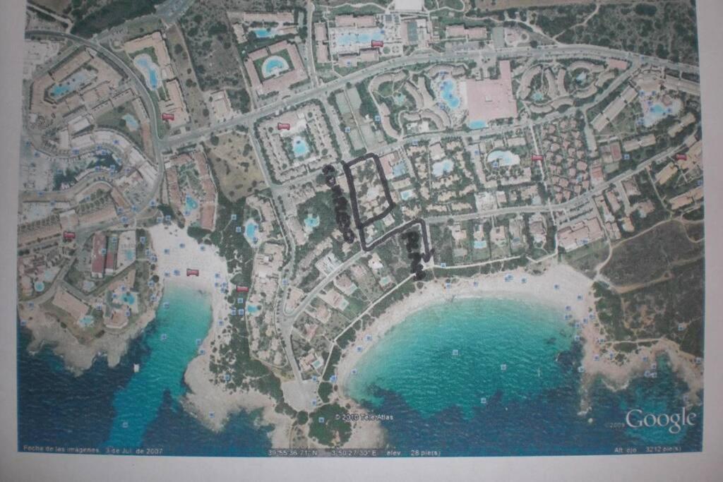 Chalet Cerca De La Playa Cala en Bosc Eksteriør bilde